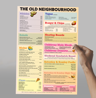 A3 Double Sided Flyers 170gsm