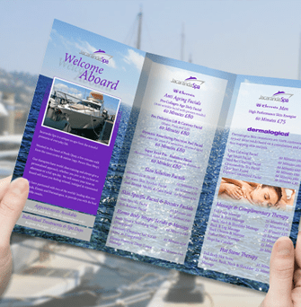 Folded Flyers and Leaflets