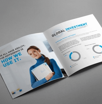 148mm square stapled booklets