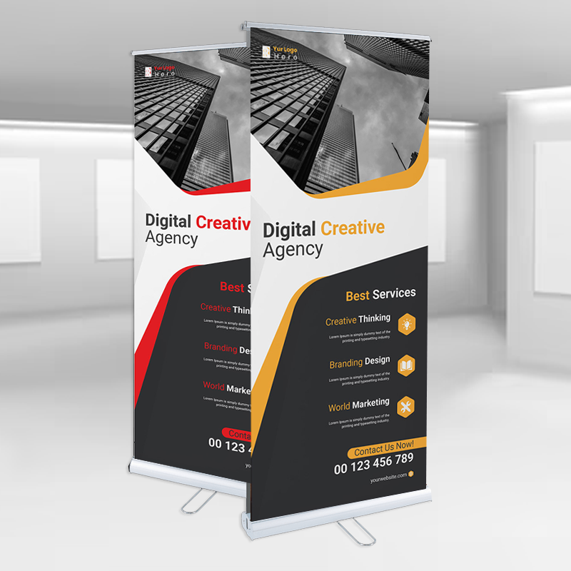 Double Sided Roller Banners